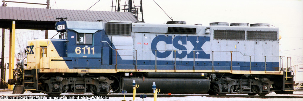 CSX GP40-2 6111